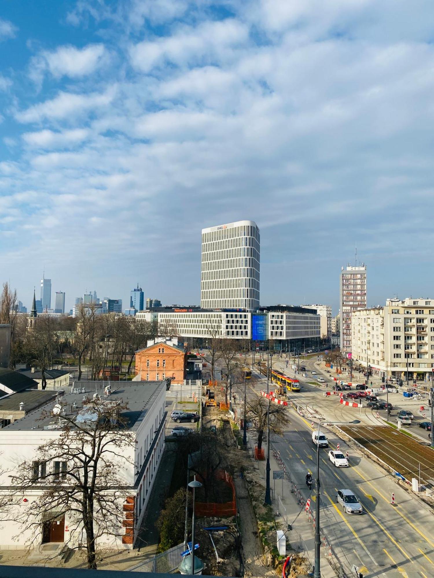 Olivia Apartments - Sloneczny Apartament W Centrum Warszawy, Plac Unii Lubelskiej, Lazienki Krolewskie, Pole Mokotowskie Warszawa Exteriör bild