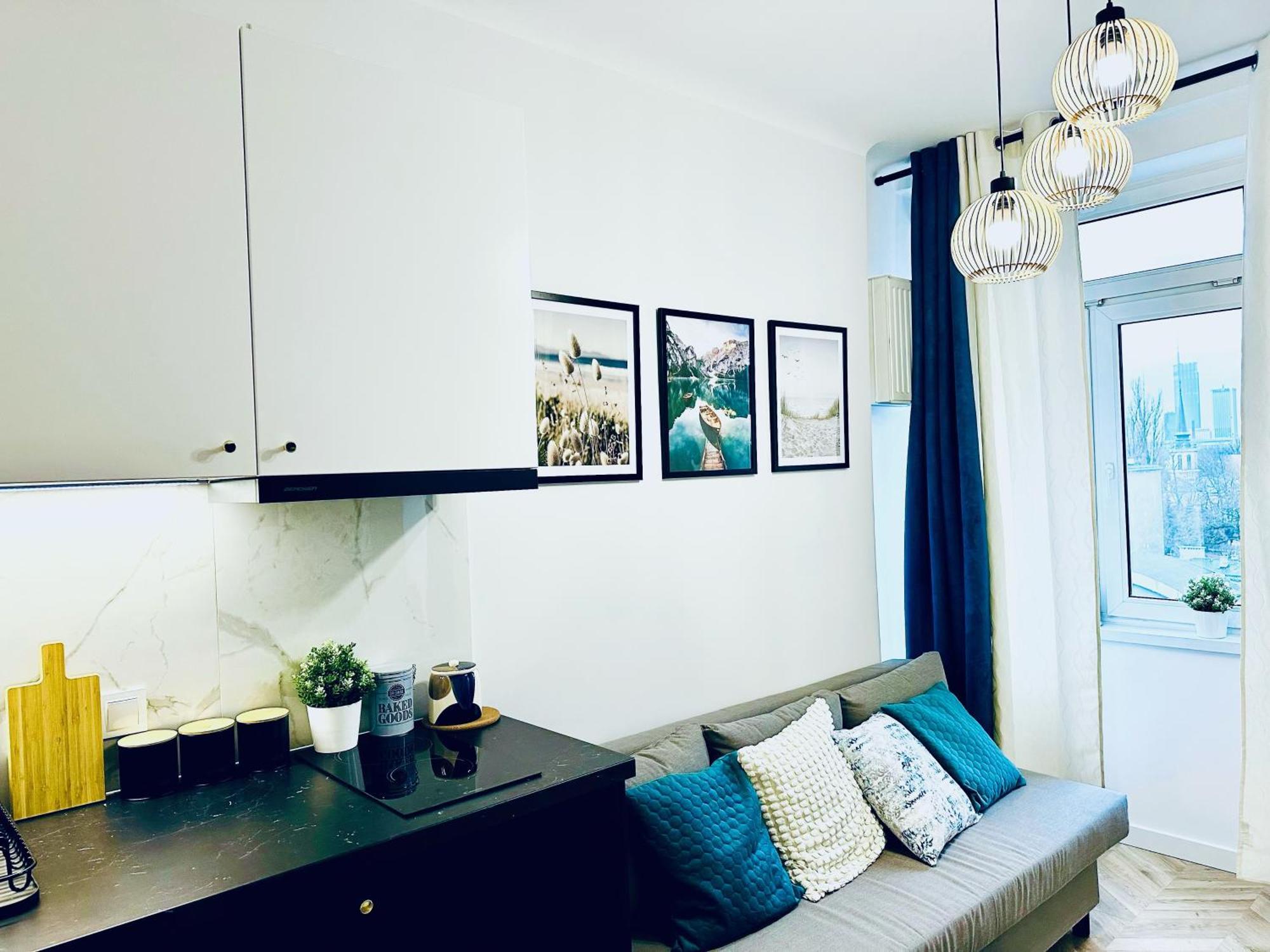 Olivia Apartments - Sloneczny Apartament W Centrum Warszawy, Plac Unii Lubelskiej, Lazienki Krolewskie, Pole Mokotowskie Warszawa Exteriör bild